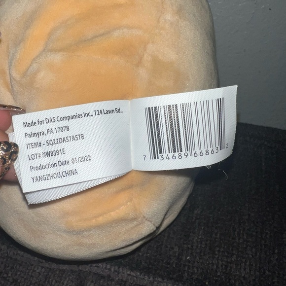 NWOT- Squishmallows Blushing Chanel the Cinnamon Roll Stuffed Plush - Picture 8 of 9